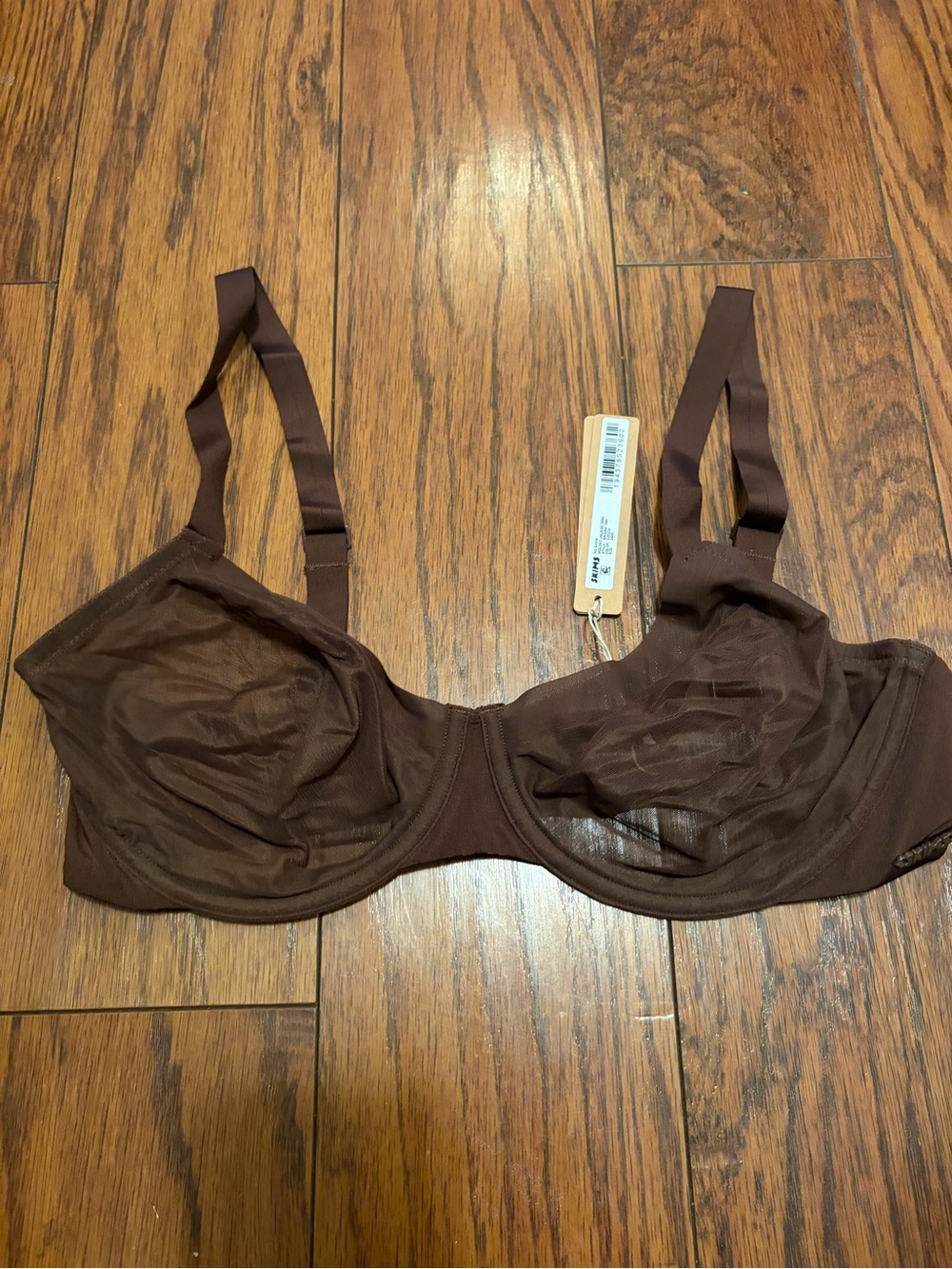 Skims 34 DD Underwire Bra in Brown - Women's Intimates